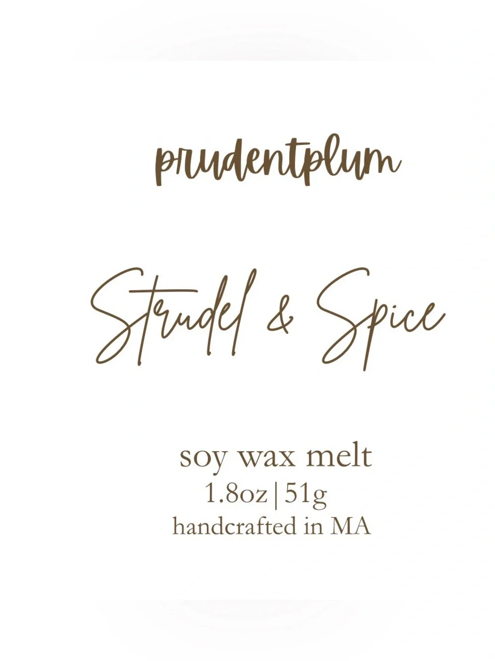 Strudel & Spice Soy Wax Melt Snap Bar 1.8oz | Melts For Wax Warmer